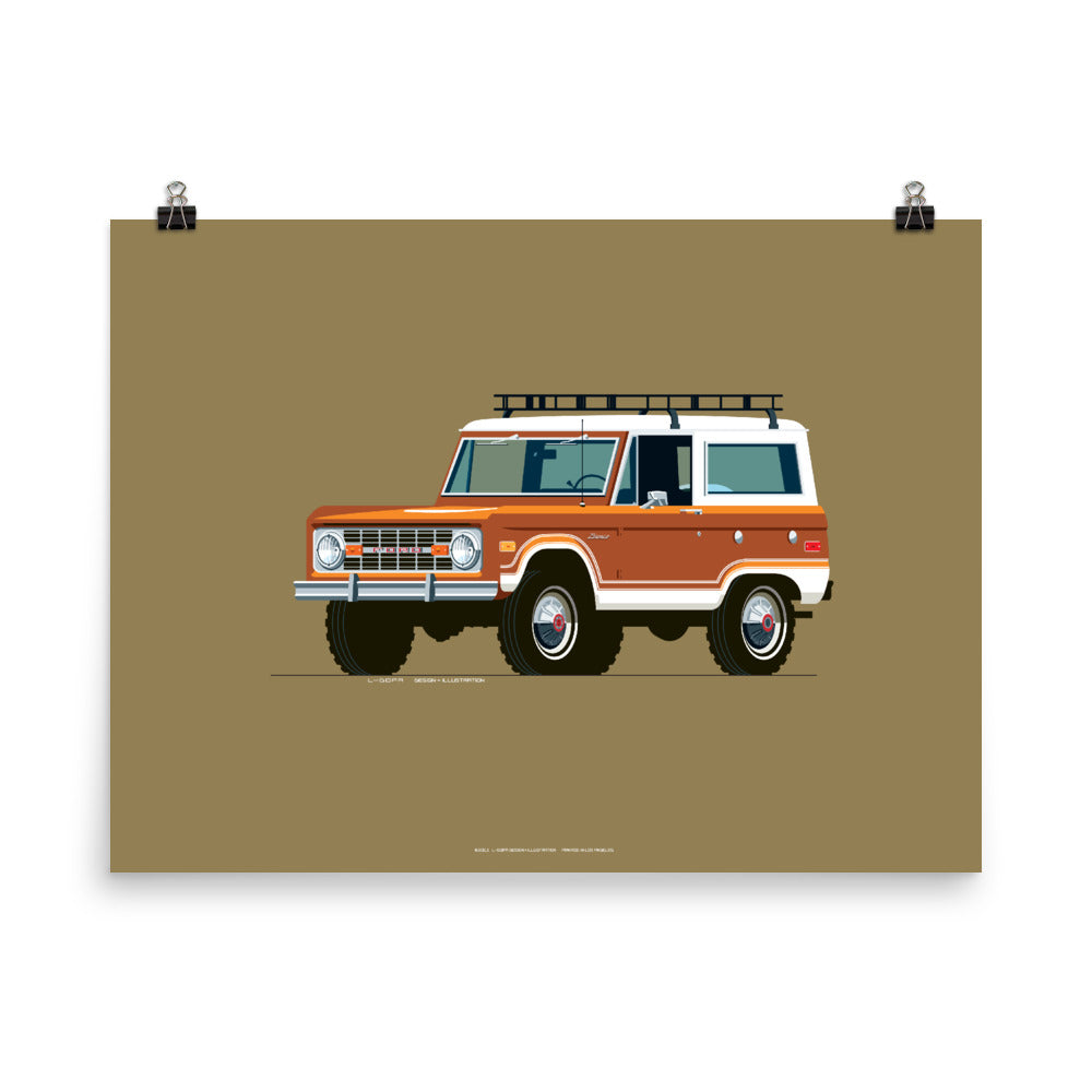 Bronco Print