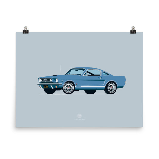 Mustang GT Print